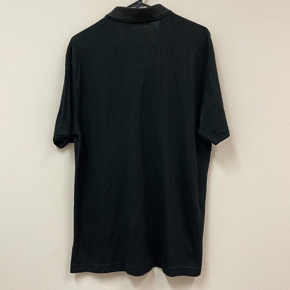 Claiborne Mens Casual Short Sleeve Polo Shirt Size Large Sport Collar Pullover